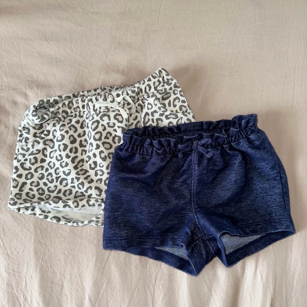 2 Old Navy Shorts Bundle Set 18 Month